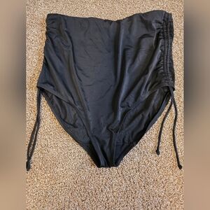 Cacique Black Swim High Waisted Bottom